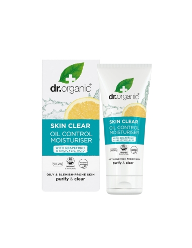 Dr. Organic Skin Clear Hidratante Controlo de Oleosidade 50ml