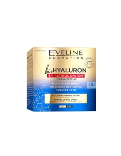 Eveline Cosmetics bioHyaluron 3xRetinol System Cream 40+...