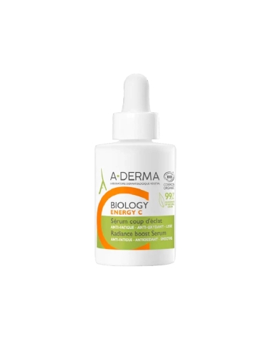 A-Derma Biology Energy C Sérum Intensificador de Luminosidade 30ml