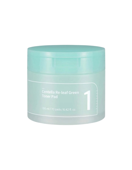 Numbuzin No.1 Centella Releaf Green Toner Pad 70uni