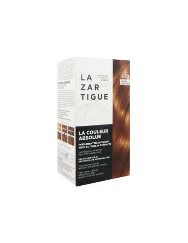 Lazartigue La Couleur Absolue Coloração Permanente 6.30 Louro Escuro Dourado