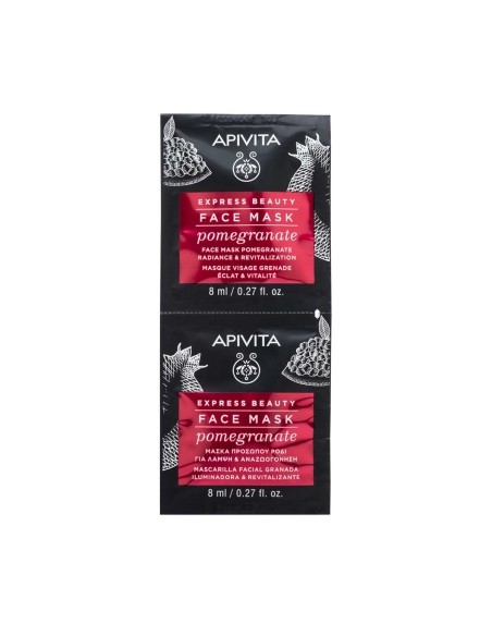 Apivita Express Beauty Máscara Iluminadora e Revitalizante 2x8ml