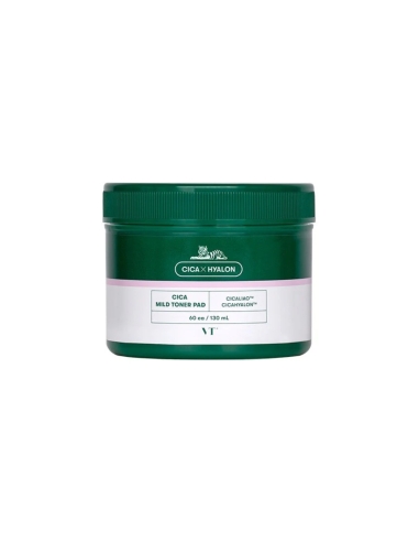 VT Cosmetics Cica Hyalon Cica Mild Toner Pad 60uni