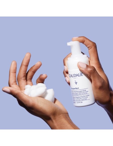 Caudalie Vinoperfect Espuma Micro-Peeling Luminosidade 50ml