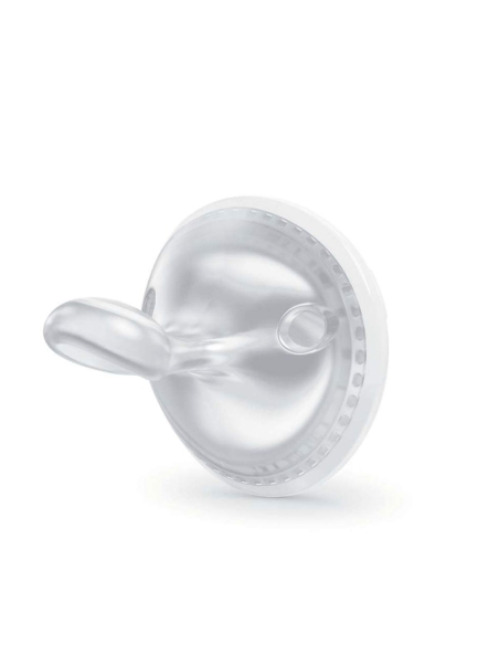 Nuk MommyFeel Chupeta de Silicone 0-9m Azul x2