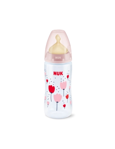 NUK First Choice Biberão Indicador Temperatura Látex 6+M L 300ml