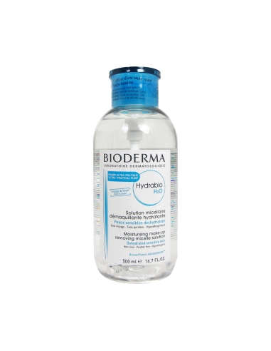 Bioderma Hydrabio H2O Água Micelar Pump Reverse 500ml