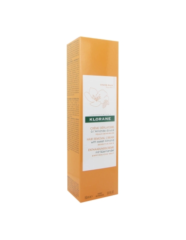Klorane Creme Depilatório com Amêndoas Doces 150ml