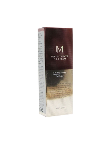 Missha M Perfect Cover BB Cream FPS42/PA+++ No.27 Honey Beige 20ml