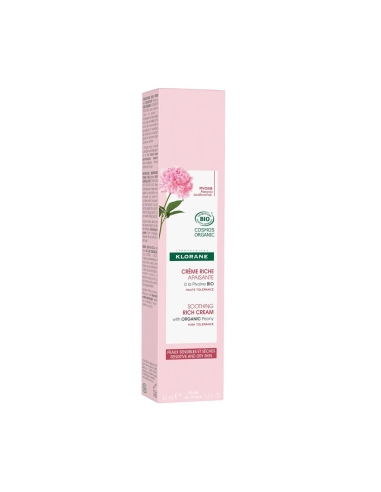 Klorane Peónia Bio Creme Rico Calmante 40ml