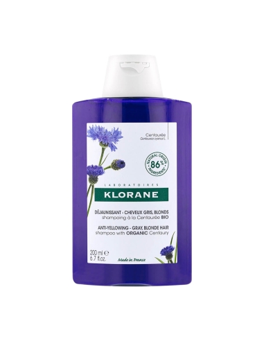 Klorane Champô Reflexos Prateados Centaurea 200ml