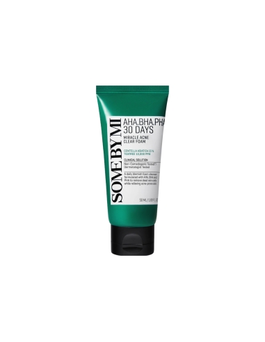 Some By Mi AHA-BHA-PHA 30 Days Miracle Acne Clear Foam 50ml