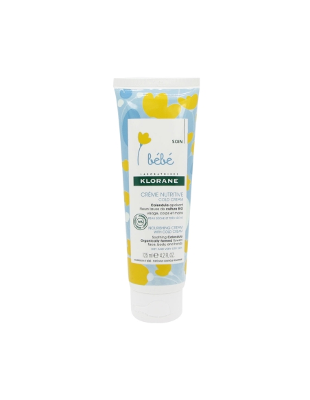 Klorane Bébé Creme Nutritivo com Cold Cream 125ml