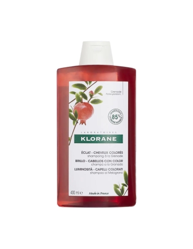 Klorane Champô De Romã Fixador De Cor 400ml