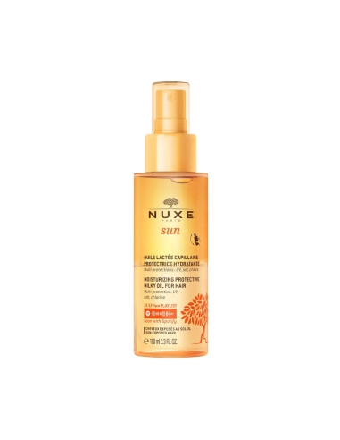 Nuxe Sun Óleo Lácteo Capilar Protector e Hidratante 100ml