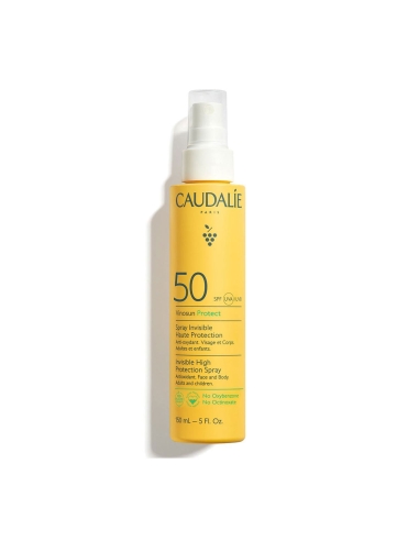 Caudalie Vinosun Protect Spray Invisível de Proteção Elevada SPF50 150ml