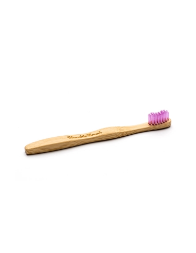 The Humble Co. Escova de Dentes de Bambu Criança Ultra Macia Roxo