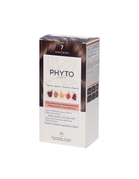 Phyto Color Coloração Permanente com Pigmentos Vegetais 7 Louro