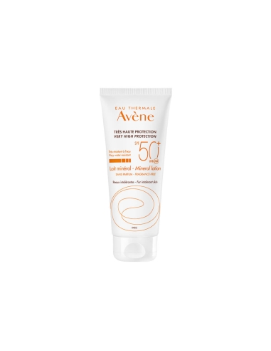 Avène Solar Leite Mineral SPF50+ 100ml