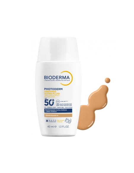 Bioderma Photoderm Xdefense Ultra-Fluid Teinte 03 Dourado 40ml
