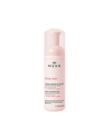 Nuxe Very Rose Espuma Leve de Limpeza 150ml