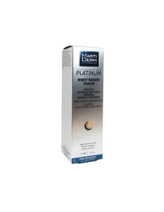 Martiderm Platinum Serum Renovador de Noite 30ml 2