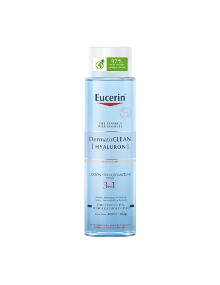 Eucerin Dermatoclean Solução Micelar 3 em 1 400ml