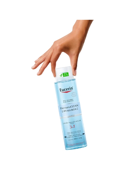 Eucerin Dermatoclean Solução Micelar 3 em 1 400ml