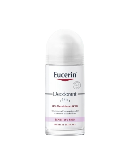 Eucerin Desodorizante Roll-On 48h Sem Alumínio 50ml