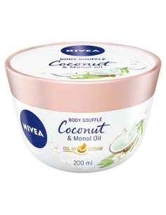 Nivea Creme Corpo Body Soufflé Coconut e Monoï 200ml