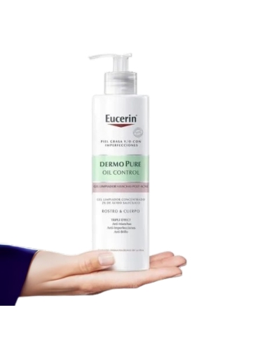 Eucerin DermoPure Gel de Limpeza Concentrado 400ml
