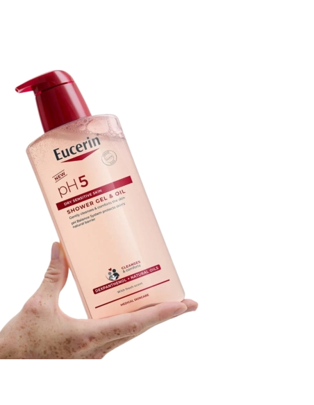Eucerin pH5 Gel e Óleo de Banho 400ml