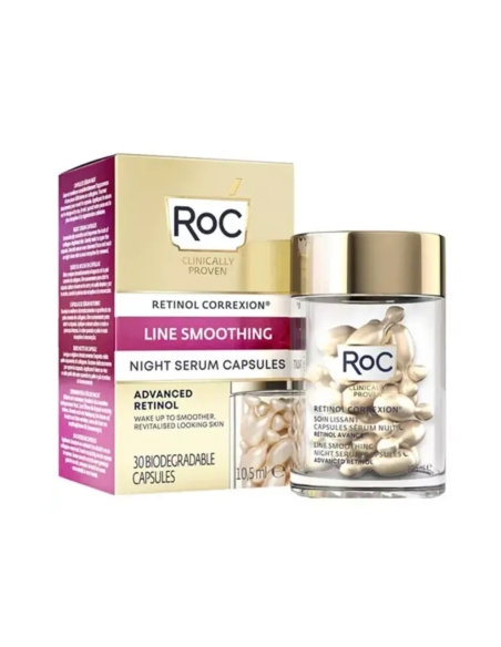 Roc Retinol Correxion Line Smoothing Night Serum Capsules 30uni