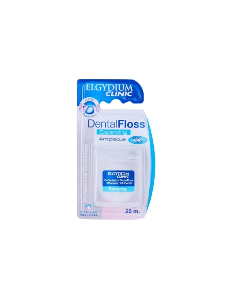 Elgydium Clinic Fio Dentário Expansivel Anti Placa 25m