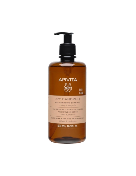Apivita Dry Dandruff Champô Anticaspa Seca 500ml