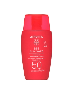 Apivita Bee Sun Safe Fluido Invisivel Toque Seco Rosto...
