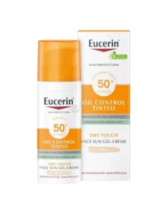 Eucerin Sun Oil Control Tinted Gel-Creme Toque Seco Claro... 2