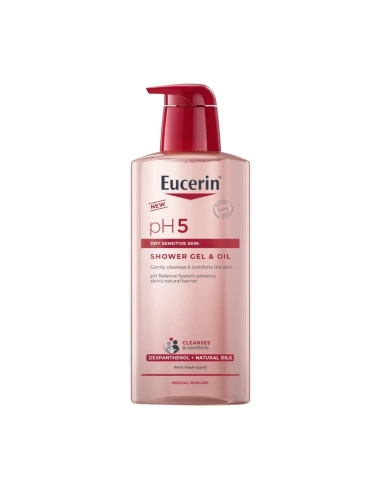 Eucerin pH5 Gel e Óleo de Banho 400ml
