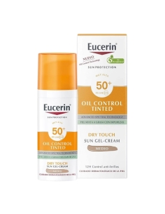 Eucerin Sun Oil Control Tinted Gel-Creme Toque Seco Médio... 2