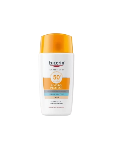 Eucerin Hydro Protect Fluido Ultra Light Com Cor SPF50+ 50ml