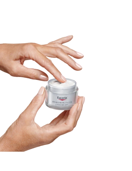 Eucerin Hyaluron Filler Volume Lift Creme de Dia Pele Normal a Mista 50ml