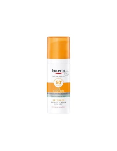Eucerin Sun Oil Control Gel-Creme Toque Seco SPF50 50ml