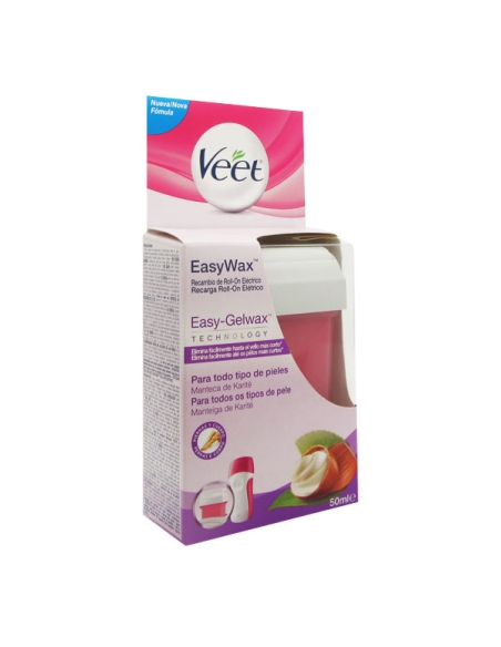 Veet Easywax Recarga Cera Todos Tipos de Pele 50ml