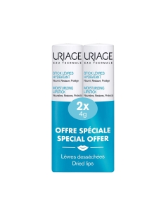 Uriage Pack Água Termal Stick Labial Hidratante 4gx2