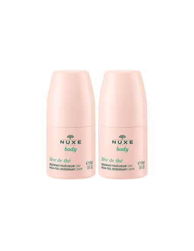 Nuxe Body Pack Rêve de thé Desodorizante Refrescante 50gx2