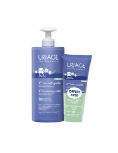 Uriage Pack Bébé 1ª Água de Limpeza 1000ml e 1º Creme...