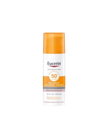 Eucerin Sun Pigment Control Tinted Gel-Creme Claro SPF50+ 50ml