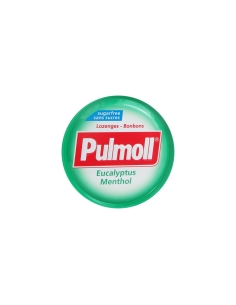 Pulmoll Pastilhas de Eucalipto-Mentol Sem Açúcar 45gr