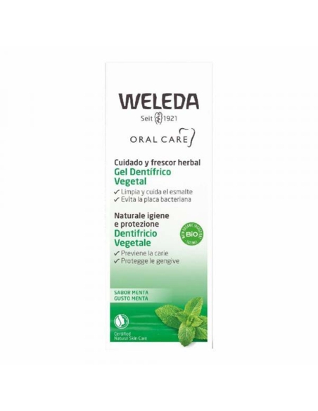 Weleda Oral Care Gel Dentifrico Vegetal 75ml