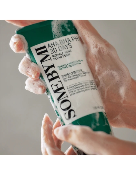 Some By Mi AHA-BHA-PHA 30 Days Miracle Acne Clear Foam 50ml